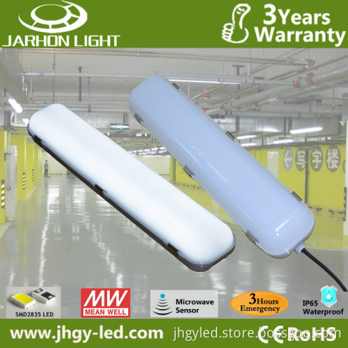0.6m IP65 Microwave Sensor 20W Warehouse Lighting